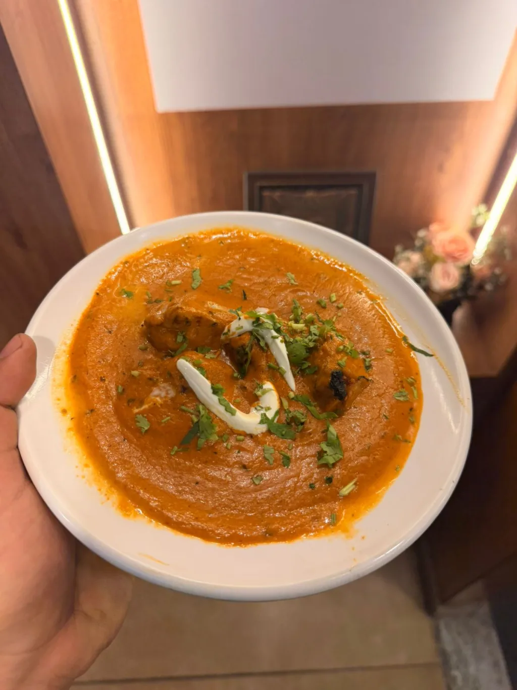 Classic red butter chicken Before