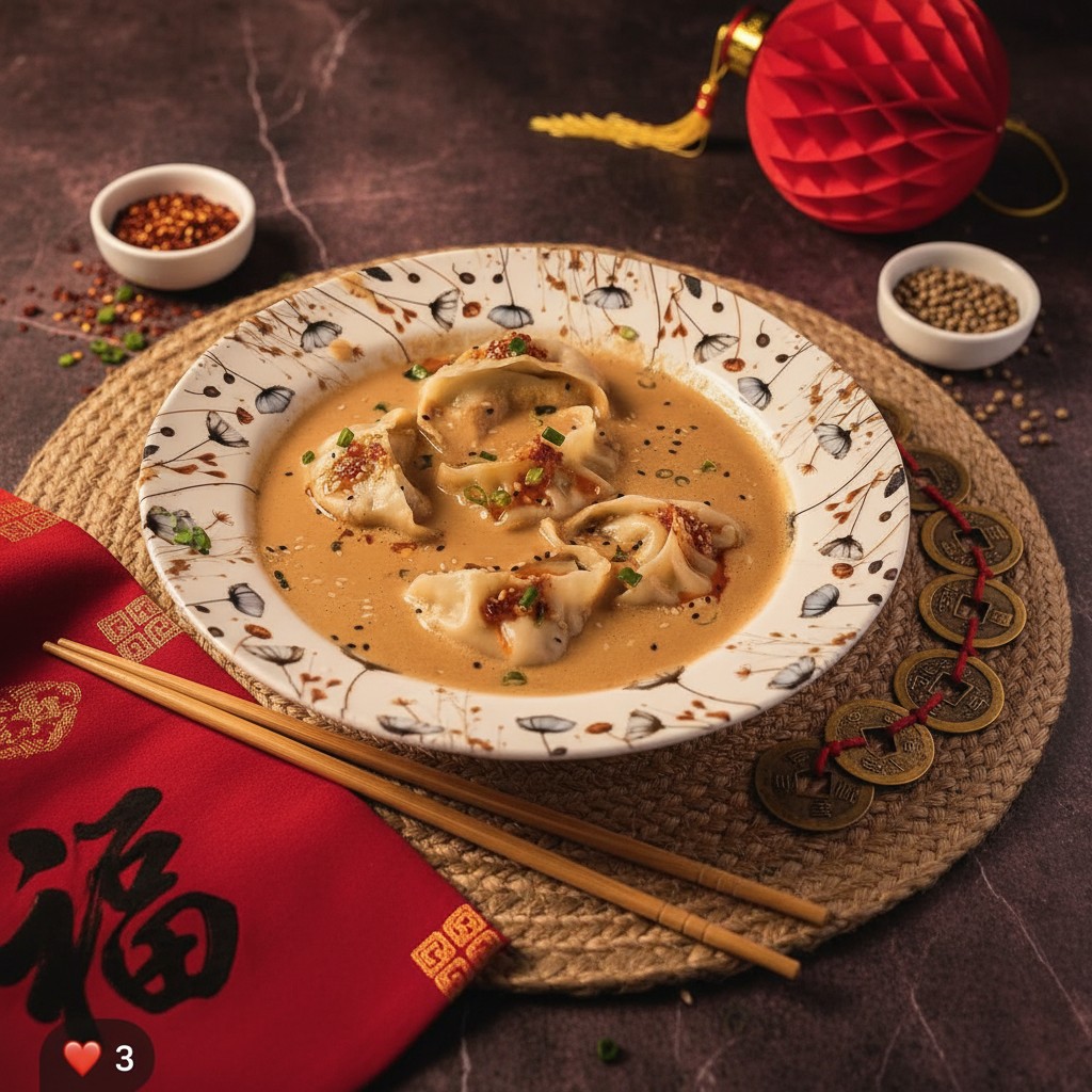 Jhol momo — Maxtos — restyled by Photosfix