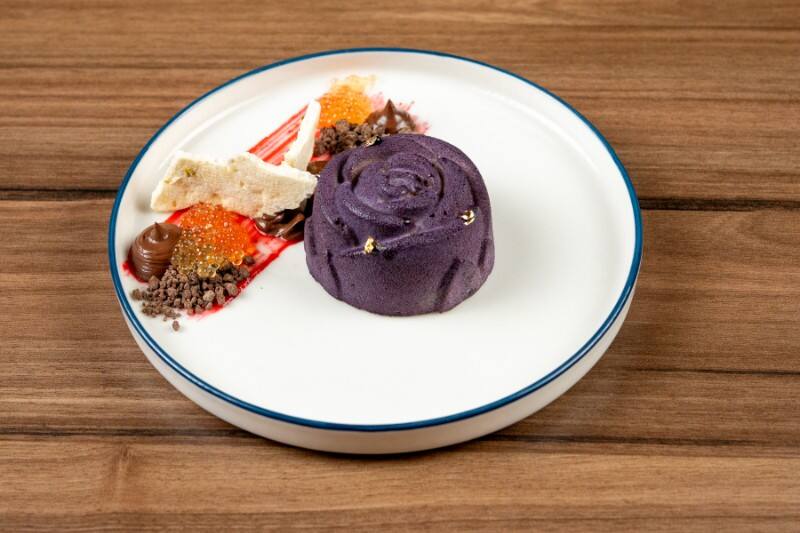 Contemporary casual-dining Indian — supporting dish in this style