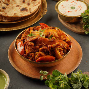 Heritage Delhi dhaba elevated to — supporting dish in this style