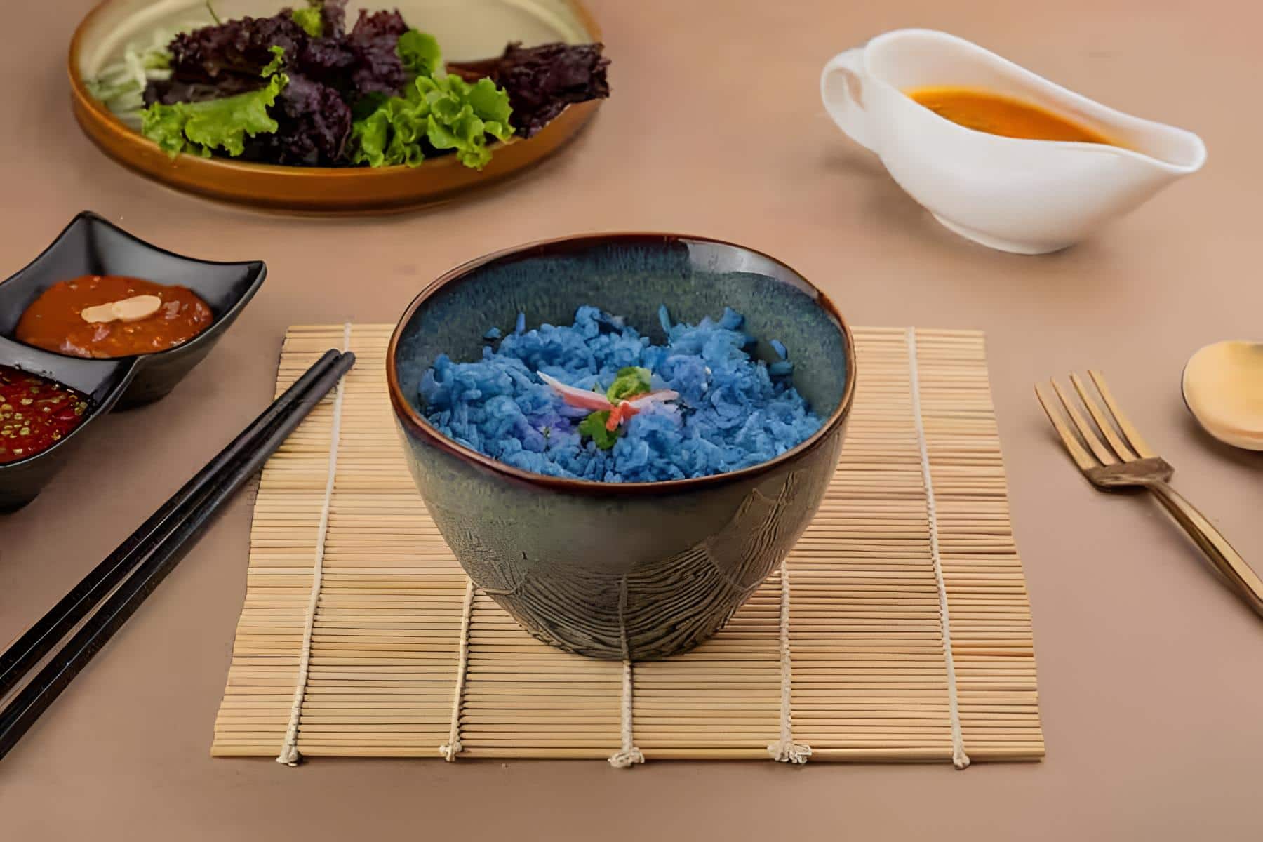Modern upscale Southeast Asian brasserie — supporting dish in this style